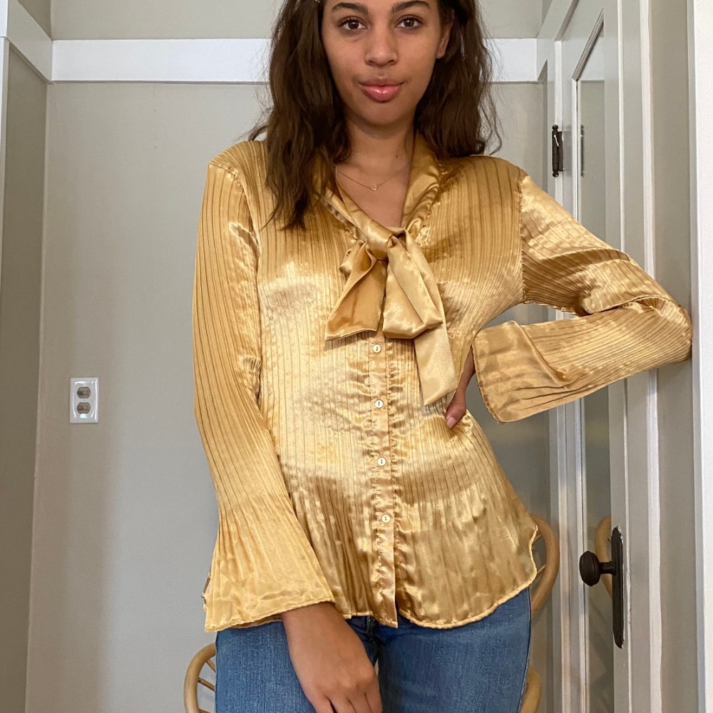 VINTAGE GOLD TOP - Picture 2 of 4